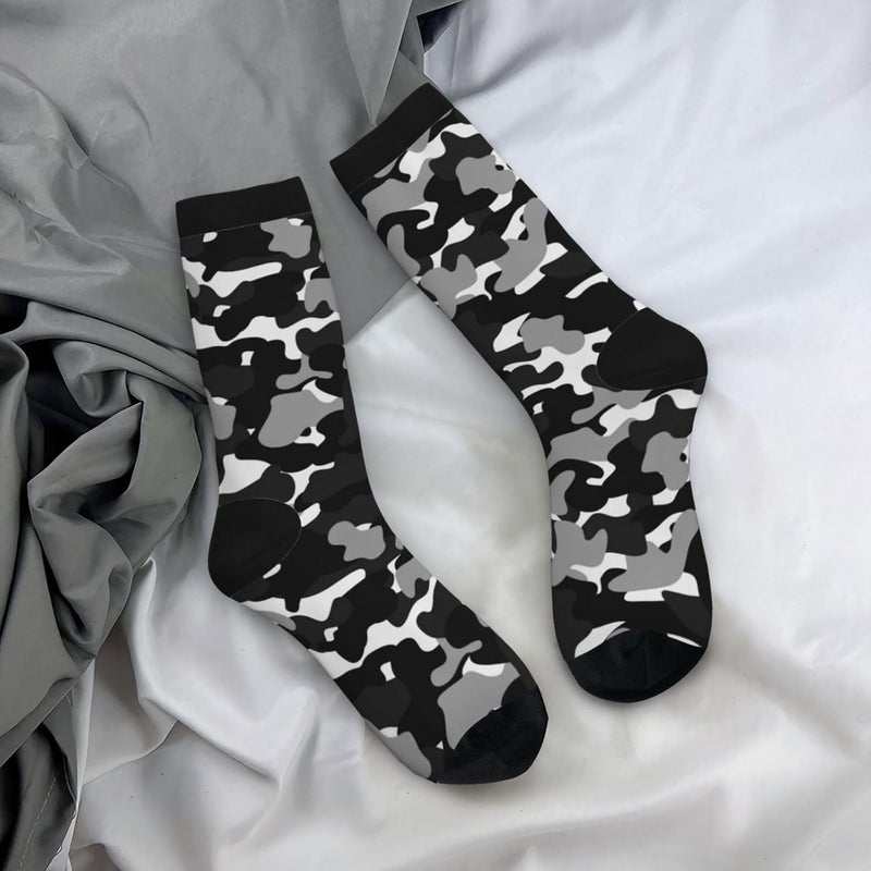 Poream Novelty Funny Crew Socks, Cool Breathable Dress Socks Gift For Men Women - Image 4